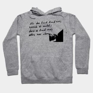 Als das Kind Kind war - dark Hoodie